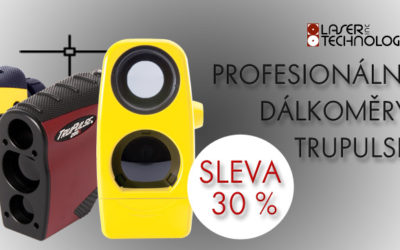 Dálkoměry TruPulse se slevou 30 %