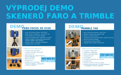 Výprodej DEMO skenerů